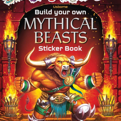 Build Your Own Mythical Beasts Sticker Book