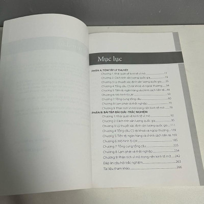 Sách - Tóm Tắt - Bài Tập - Trắc Nghiệm Kinh Tế Vĩ Mô (Trường ĐH Kinh Tế TP. Hồ Chí Minh)