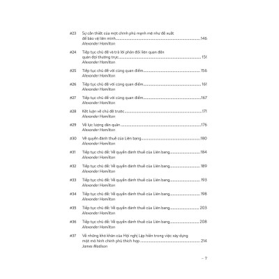 Luận Cương Người Liên Bang - Bản Quyền