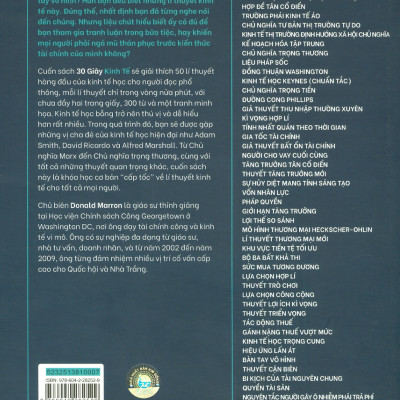 30 Giây Kinh Tế (50 lí thuyết kinh tế kích thích tư duy, mỗi lí thuyết được giải thích trong nửa phút)