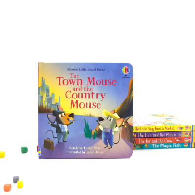 Little Board Books: The Town Mouse and the Country Mouse
