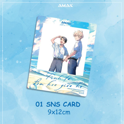 Sách - Tình Ta Đơm Hoa Giữa Hạ - Tặng Kèm Bìa Áo Rời Phủ Hologram 7 Màu Rực Rỡ + SNS Card