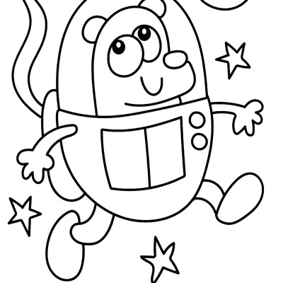 Bumper Space Colouring