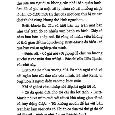 Britt - Marie Đã Ở Đây