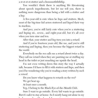 The Absolutely True Diary of a Part-time Indian