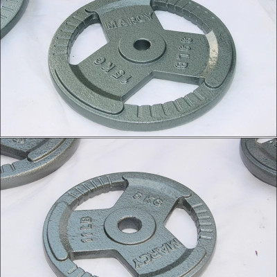 Tạ đĩa Gang bọc cao su FED-KB-10 phi 50- Loại 10kg (2 cái)