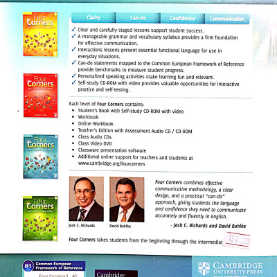 Four Corners SB 3B w CD-Rom