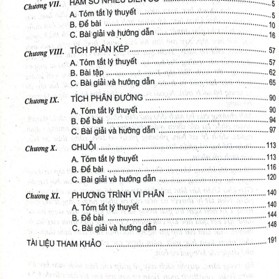 Bài tập Toán học cao cấp, tập 2 (Dùng cho sinh viên các trường Cao đẳng)