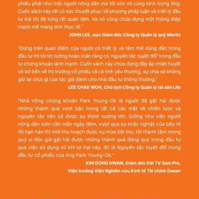 Nguyên Tắc Tuyệt Đối Trong Đầu Tư Cổ Phiếu - Bản Quyền