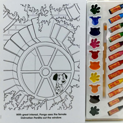 Disney Animals Classics Deluxe Poster Paint & Color