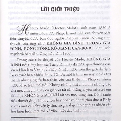 Không Gia Đình (Bìa Cứng) (Tái Bản 2022)