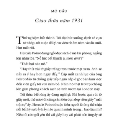 ĐÊM YÊN TĨNH - Agatha Christie - Quang Kường dịch – NXB Trẻ