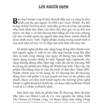 Bức Họa Dorian Gray 