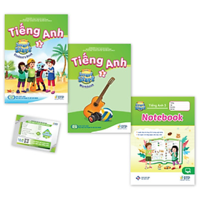 Tiếng Anh 3 i-Learn Smart Start - Gói số hóa giáo dục siêu tiết kiệm (SB, WB, NB, Digital Pack)