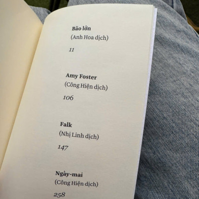 BÃO LỚN - Joseph Conrad - Anh Hoa, Công Hiện, Nhị Linh dịch - Vita Nova