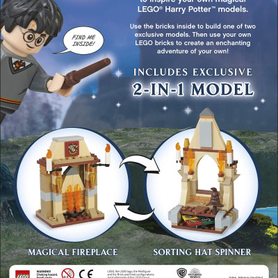 LEGO Harry Potter Build Your Own Adventure: With LEGO Harry Potter Minifigure and Exclusive Model - LEGO Build Your Own Adventure (Hardback) (English Book)