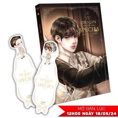 Sách - The Origin Of Species - Nguồn Gốc Các Loài - Tập 2 - Tặng Kèm 2 Bookmark Bồi Cứng