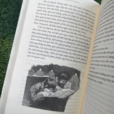 BÌA CỨNG - TÂM HỒN CAO THƯỢNG - EDMUNDO DE AMICIS - BẢN DỊCH ĐẦY ĐỦ TỪ NGUYÊN TÁC TIẾNG Ý - TRANH MINH HỌA IN BỐN MÀU - NHÃ NAM -