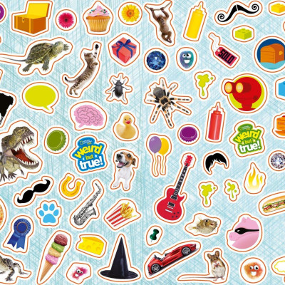 Weird But True! Sticker Doodle Book: Outrageous Facts, Awesome Activities, Plus Cool Stickers For Tons Of Wacky Fun!