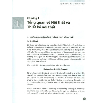 Sách - Nội Thất Và Thiết Kế Nội Thất - Tập 1 - NXB Xây Dựng
