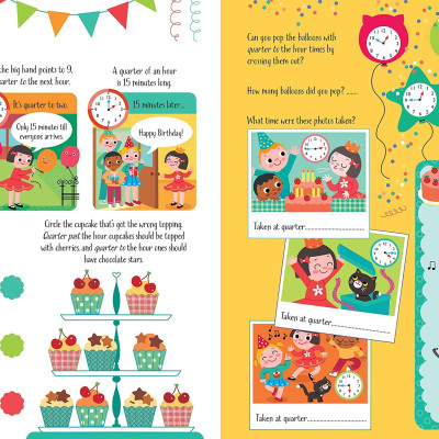 Telling The Time Activity Book