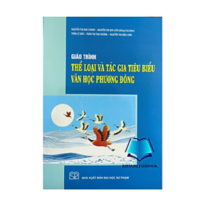 Sách - Giáo trình thể loại và tác gia tiêu biểu văn học phương Đông