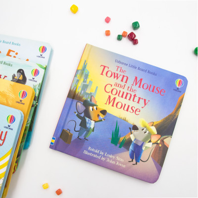 Little Board Books: The Town Mouse and the Country Mouse