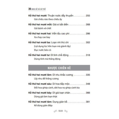 Sách - 36 Mưu Kế Và Sử Thế - Bìa Mềm - Minh Thắng