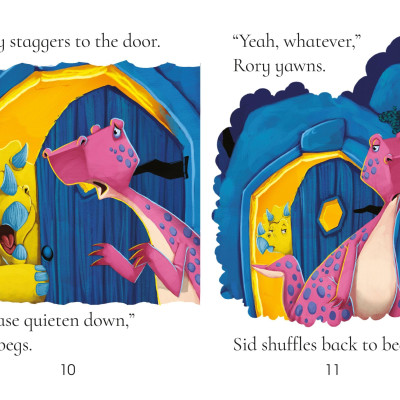 Usborne Dinosaur Tales First Reading Level 3: The Dinosaur With The Noisy Snore