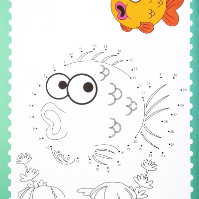 My Little Hands: Dot To Dot & Colour By Numbers Book 1