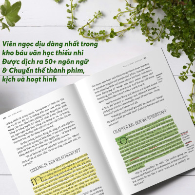 (Sách song ngữ kèm file audio Tiếng Anh) KHU VƯỜN BÍ MẬT – Frances Hodgson Burnett – Zga dịch – HG Books