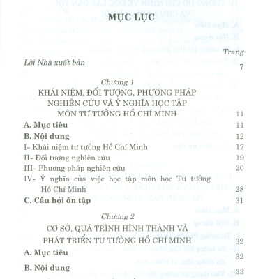 Combo 4 cuốn Giáo Trình Dành Cho Bậc Đại Học Hệ Không Chuyên Lý Luận Chính Trị: Giáo Trình Triết Học Mác – Lênin + Giáo Trình Kinh Tế Chính Trị Mác – Lênin + Giáo Trình Chủ Nghĩa Xã Hội Khoa Học + Giáo Trình Tư Tưởng Hồ Chí Minh - Bộ mới năm 2021
