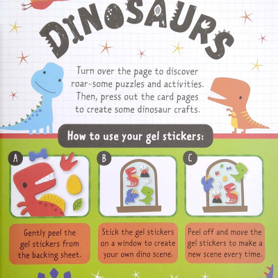 Window Stickies Dinosaurs