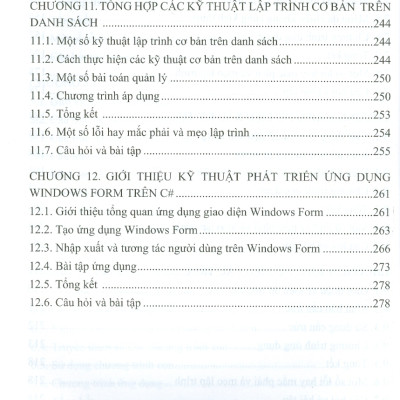 Giáo Trình Cơ Sở Kỹ Thuật Lập Trình Với C#