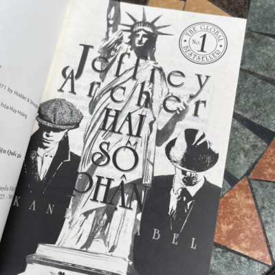 [Cuốn sách bán chạy số 1 toàn cầu] HAI SỐ PHẬN – Jeffrey Archer – Nguyễn Việt Hải dịch – Huy Hoàng Bookstore – NXB Văn học (Bìa mềm)