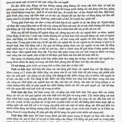 Combo Động Vật Học Không Xương Sống + Động Vật Học Có Xương Sống