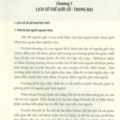 Giáo Trình Lịch Sử Đại Cương