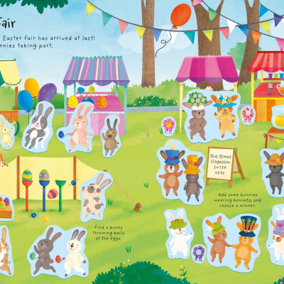 Little First Stickers Bunnies