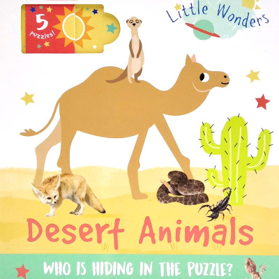 Little Wonders: Desert Animals - 5 Puzzles