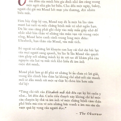 Elizabeth Mất Tích