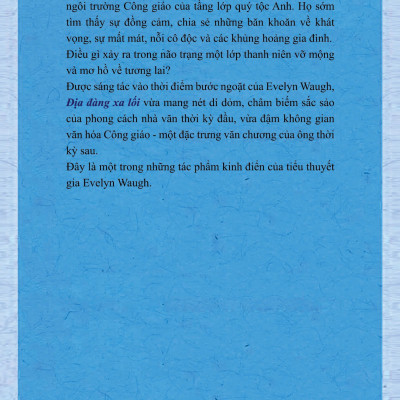 Địa Đàng Xa Lối - Tiểu Thuyết