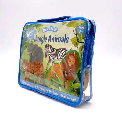 Travel Mates Jigsaws In Bag: Jungle Animals