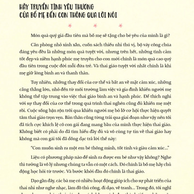 Mỗi Ngày 10 Phút Thì Thầm Với Con - Những Câu Chuyện Thai Giáo Hay Nhất Thế Giới _TV