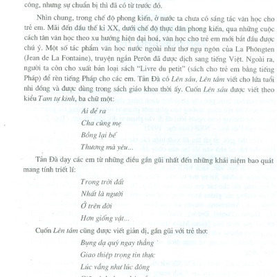 Giáo Trình Văn Học Trẻ Em