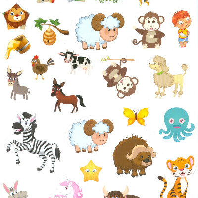 Play With Sticker - Animals (Chơi Cùng Hình Dán - Động Vật)
