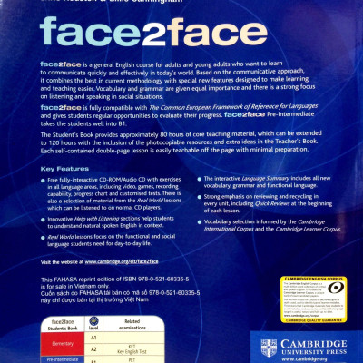 Face2Face Pre-Int SB