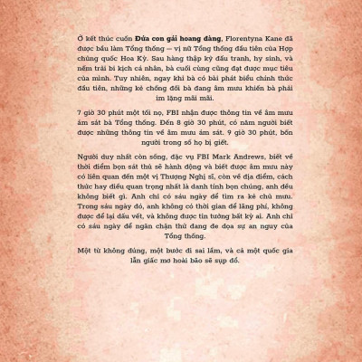 Bà Tổng Thống Trước Họng Súng - Shall We Tell The President