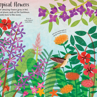 Little First Stickers Flowers