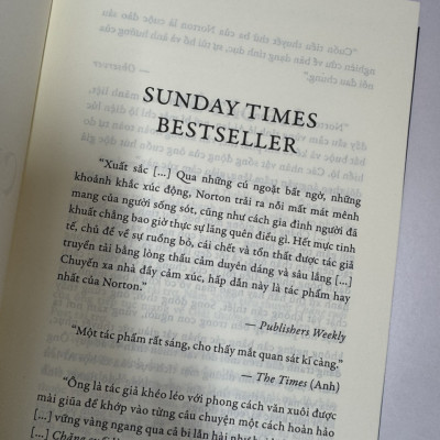 CHẶNG CUỐI – Graham Norton - Hắc Long dịch - San Hô Books 