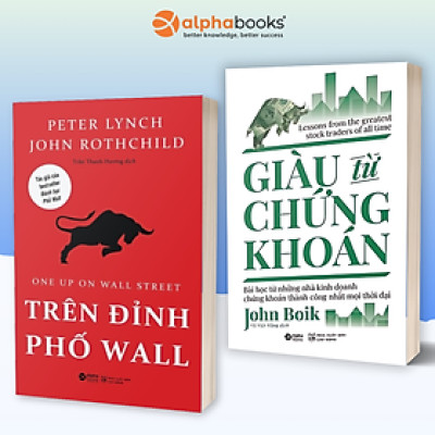 Combo Trên Đỉnh Phố Wall + Giàu Từ Chứng Khoán 